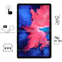 Захисне скло BeCover для Lenovo Tab P11 2nd Gen TB-350FU/TB-350XU 11.5" (708346) - мініатюра 3
