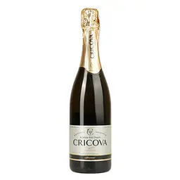 Вино ігристе Cricova біле брют 0.75 л 13%