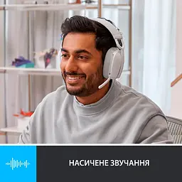 Навушники Logitech Zone Vibe 100 Wireless Off White - мініатюра 9