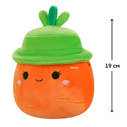 М'яка іграшка Squishmallows Морквинка Кароліна в капелюсі 19 см (SQER01214) - мініатюра 6