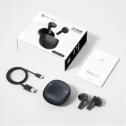 Навушники бездротові Xiaomi Haylou X1 Plus TWS сині - мініатюра 4