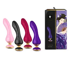 Вібратор для точки G Shunga Sanya Raspberry, гнучкий стовбур - мініатюра 8