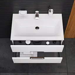 Тумба підвісна AM.PM Spirit 80 см з умивальником (M70-FUX0802-WC0802-38) - мініатюра 3