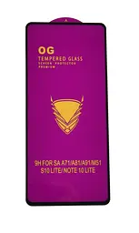 Захисне скло OG Samsung A71/A80/M51/M62/F62/S10 Lite/Note10 Lite Black