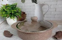 Сотейник O.M.S. Collection 3322-32см 4,5л Brown - мініатюра 8