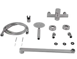 Змішувач для ванни Brinex Pure 006 Graphite BRIPUR006GRP - мініатюра 5