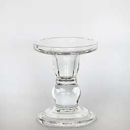 Свічник скляний Yiwu Crystal Ariel 11 см (83008091) - мініатюра 2