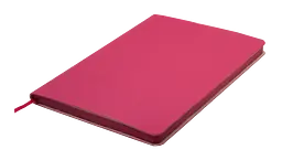Блокнот діловий Buromax Logo2U Touch Me А5 96 арк. в клітинку обкладинка зі штучної шкіри малиновий (BM.295102-29) - мініатюра 2