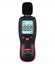 Вимірювач шуму (шумомер) Bluetooth 30-130 дБ WINTACT WT85B