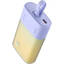 Зовнішній акумулятор Baseus Popsicle Lightning 5200mAh 20W Purple [P10055600512-00] [125023] - мініатюра 2