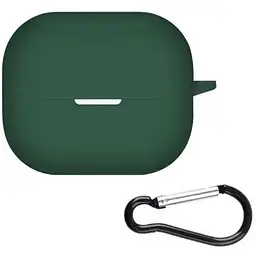 Чохол-накладка DK для Samsung Galaxy Buds 3/3 Pro (R530/R630) | Silicone Candy Friendly карабін (green)