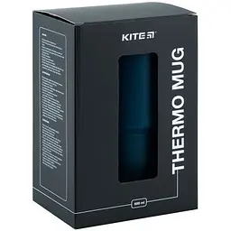 Термокружка Kite з ручкою 600 мл смарагдова (K24-1207-2) - мініатюра 8