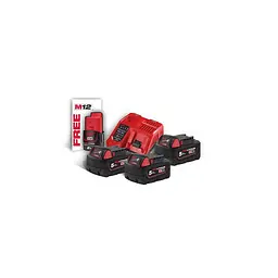 Енергокомплект Li-Ion MILWAUKEE, M18 NRG-503 (ЗУ M12-18FC, 3х5Аг В5) + подарунок M12 B2 2Аг - мініатюра 2