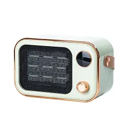 Тепловентилятор електричний DESKTOP HEATER 1200 Вт до 15 кв.м. SmartX HPAQL039GR Зелений - мініатюра 2