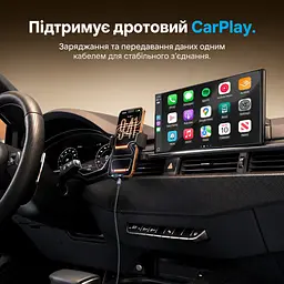 Кабель Vention TSGBG USB-C - USB-C PD 100 Вт 1,5 м чорний (TSGBG) - мініатюра 5
