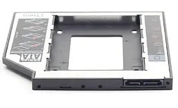 Зовнішня кишеня Gembird HDD 2,5" для ноутбука у відсік CD-ROM MF-95-01 (9.5 мм) (MF-95-01) - мініатюра 2