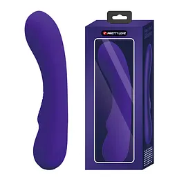Вібратор PRETTY LOVE Matt Purple 12 vibration functions Memory function PRETTY LOVE BI-014667-3 98500 - мініатюра 1