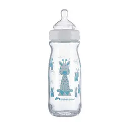 Пляшечка для годування скляна Bebe Confort Emotion Glass Bottle, 270 мл, біла (3102201950) - мініатюра 2