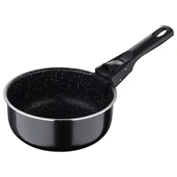 Ківш Bergner Click & Cook Black, набір зі знімною ручкою 16/18/20 см, 4 предмети (BG-31602-BK) - мініатюра 3
