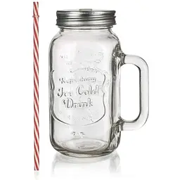 Скляна чашка з кришкою MADEIRA 700ml - мініатюра 5