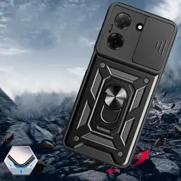 Чохол до мобільного телефона BeCover Military Xiaomi Redmi A5 / Poco C71 Black (713543) - мініатюра 5