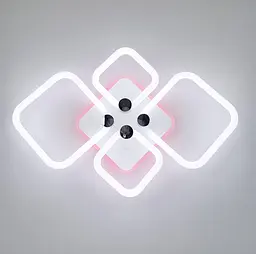 Світильник з LED кільцями, що розсіює світло на 360° Line.F A 2837/2+2 RGB LED