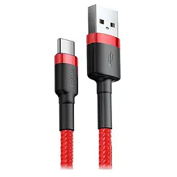Кабель Baseus USB2.0AM-Type-C M, 2 м,(20V/3A), (60W) Червоний,CATKLF-C09 (CATKLF-C09)