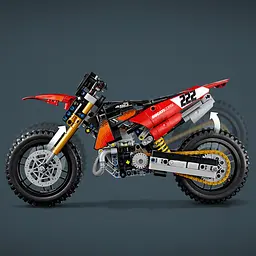 Конструктор LEGO Technic Мотоцикл Ducati Desmo450 MX Factory 457 ел. (42238) - мініатюра 9