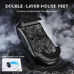 Мишка Attack Shark R11 Ultra, Wireless/Bluetooth, 42000dpi, (PAW3950MAX), 6кн., Ink Blade - мініатюра 6