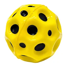 М'яч надстрибучий стрибун MOON BALL Bambi 24971-3(Yellow) розмір іграшки 6,3 см