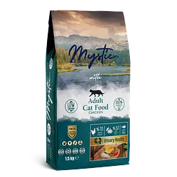 Сухий корм для дорослих котів Mystic з куркою, 1,5 кг