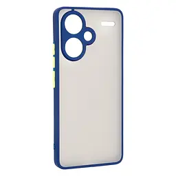Чехол-накладка для Xiaomi Redmi Note 13 Pro+ 5G, Frosted Matte, синий, противоударный чехол с защитой всего корпуса, термополиуретан TPU + поликарбонат PC, ArmorStandart (ARM71840)