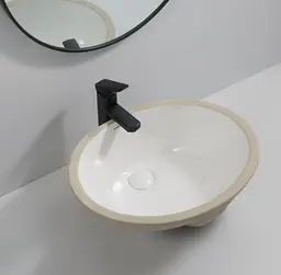 Раковина накладна Mixxus Premium TOPPER-1701 з переливом (MP6568) - мініатюра 3