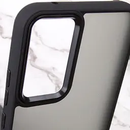 Чохол Epik TPU+PC Lyon Frosted для Xiaomi Redmi Note 11 Global/Note 11S Black - мініатюра 5