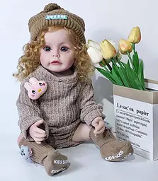 Силіконова колекційна лялька реборн reborn дівчинка герміона повністю анатомічна Reborn Dolls det0018842