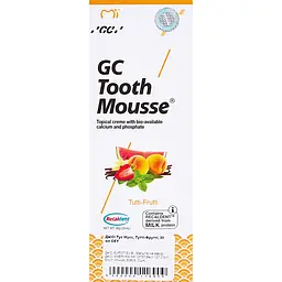 Крем для зубів GC Tooth Mousse Tutti-Frutti 35 мл - мініатюра 4