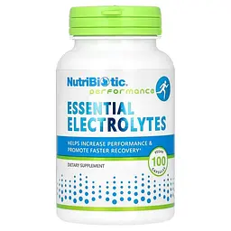 Мінеральні комплекси Performance Essential Electrolytes 100 капсул Nutribiotic vit0005379