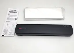 Термо принтер A4 портативний акумуляторний 2000mAh Bluetooth без чорнильного бездротового друку документів тату через мобільний додаток APP Portable Thermal Printer UKC ORICO C80 - мініатюра 4