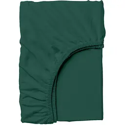 Простирадло Cosas на резинці в дитяче ліжечко 60х120 dark green, зелений (Ranfors91_GreenDark_120)