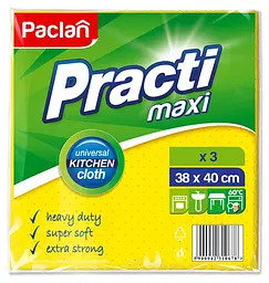 Ганчірка Paclan Practi Maxi, 3 шт.