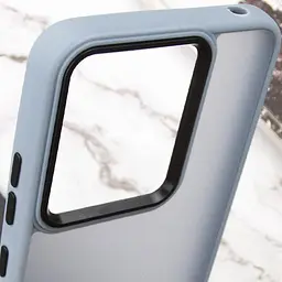 Чохол TPU+PC Lyon Frosted для Motorola Edge 60 Fusion Sierra Blue - мініатюра 5
