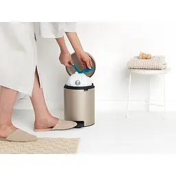 Відро для мусора Brabantia Pedal Bin шампань 5 л (304422) - мініатюра 6
