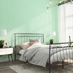 Самоклеючі шпалери Sticker Wall SW-00001159 Світло-зелено білі 500х2800х2.5 мм - мініатюра 6
