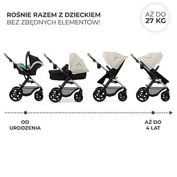 Універсальна коляска 3 в 1 Kinderkraft Moov 2 Moonlight Gray (KSMOOV02GRYEV00) - мініатюра 12