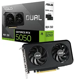 Відеокарта ASUS GeForce RTX5050 DUAL O8G (90YV0N72-M0NA00)
