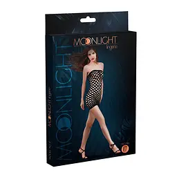 Сітчаста сукня Moonlight Model 17 XS-L Black - мініатюра 3