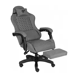 Крісло ігрове GT Racer X-2339 Black/Gray (X-2339 Fabric Black/Gray) - мініатюра 6