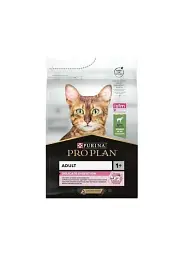 Сухий корм Purina PRO PLAN Adult 1+ Delicate Digestion для дорослих кішок з чутливим травленням та вимогливих до їжі з ягням 1.5