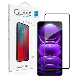 Скло захисне ACCLAB Full Glue Xiaomi Redmi Note 12 Pro/12 Pro Plus Black (1283126549397) - мініатюра 2