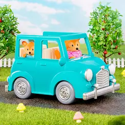 Набір фігурок Li'l Woodzeez Сім'я Лисичок 4од книжка EN det0018086 - мініатюра 8